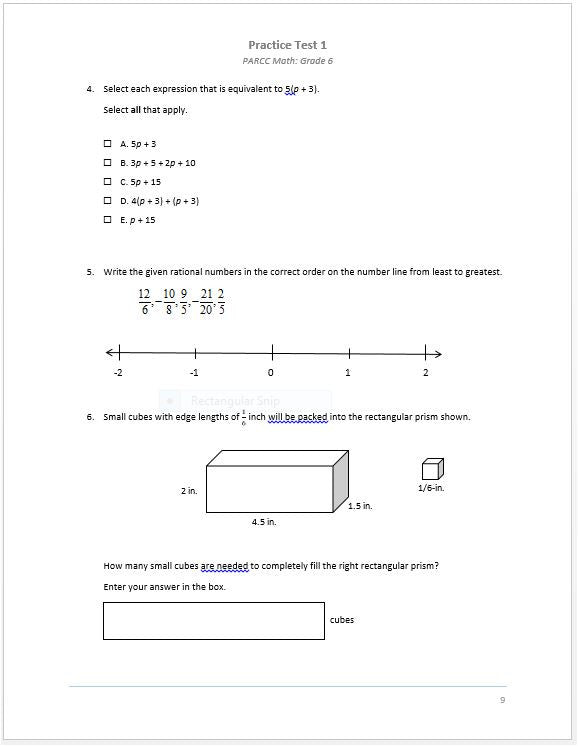 math test images